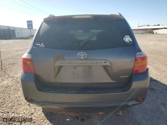 2010 Toyota Highlander Sport with VIN 5TDEK3EHXAS002952, listed as a Copart auction lot 73437464 with 377,127 mi miles and Clean Title. Bid and sale history available at carsss.com. Image 6.