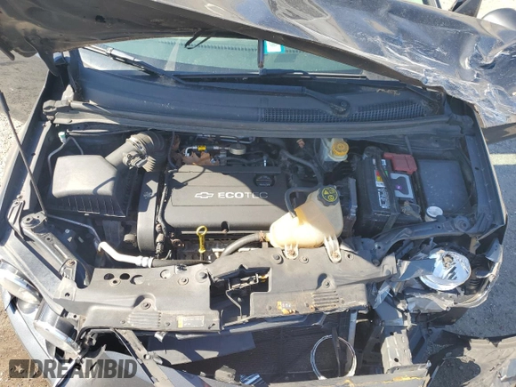 2014 Chevrolet Sonic LT with VIN 1G1JC6SH9E4170822, listed as a Copart auction lot 58460254 with 158,792 mi miles and Salvage Title. Bid and sale history available at carsss.com. Image 11.