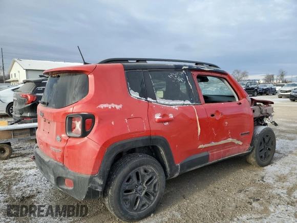 2018 Jeep Renegade Trailhawk с VIN ZACCJBCB8JPH70574, выставлен на аукционе Copart как лот 89326515 с пробегом 59 215 миль миль и Списание • Salvage title. История ставок и продаж доступна на DreamBid. Изображение 3.
