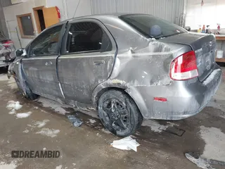 2006 Chevrolet Aveo LT with VIN KL1TG56696B552067, listed as a IAAI auction lot 41625344 with 200,946 mi miles and . Bid and sale history available at DreamBid. Image 3.