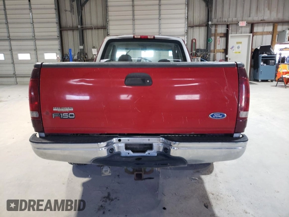 1997 Ford F-150 XL with VIN 1FTEX17L4VNB66880, listed as a Copart auction lot 46084745 with 224,185 mi miles and Salvage title. Bid and sale history available at DreamBid. Image 6.