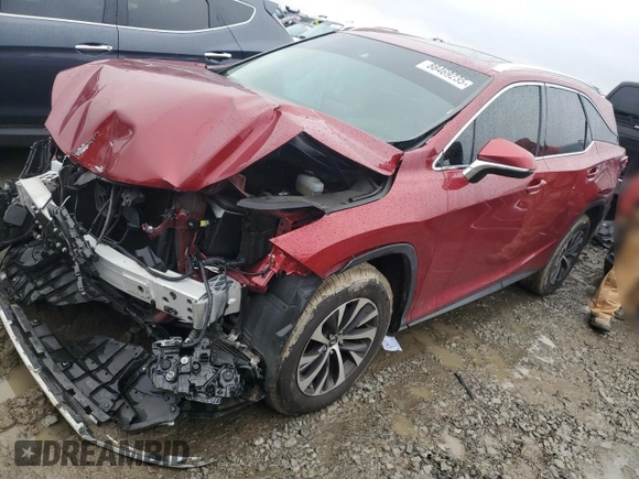 2022 Lexus RX 350L with VIN JTJHZKFA4N2040501, listed as a Copart auction lot 88469235 with 5,793 mi miles and Salvage title. Bid and sale history available at DreamBid. Image 1.