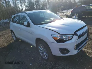 2015 Mitsubishi Outlander Sport GT with VIN 4A4AJ4AW4FE608619, listed as a Copart auction lot 62031515 with Not provided miles and Salvage title. Bid and sale history available at DreamBid. Image 4.