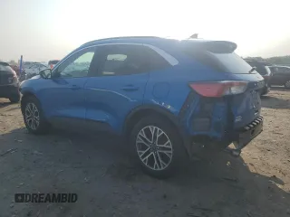 2020 Ford Escape SEL with VIN 1FMCU9H68LUC23846, listed as a Copart auction lot 59580265 with 131,290 mi miles and Salvage title. Bid and sale history available at DreamBid. Image 2.