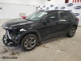 2025 Chevrolet Trax LT with VIN KL77LHEP6SC017877, listed as a Copart auction lot 49840515 with 2,412 mi miles and Salvage Title. Bid and sale history available at carsss.com. Image 1.