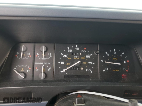 1991 Ford Explorer z VIN 1FMCU24X2MUB51873, wystawiony jako Copart lot #50836445 z przebiegiem 20 297 mil mil oraz Szkoda całkowita • Salvage title. Historia ofert i sprzedaży dostępna na DreamBid. Obrazek 9.