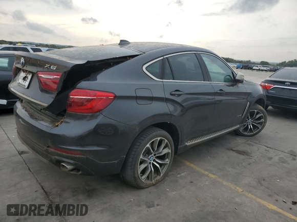 2016 BMW X6 xDrive35i with VIN 5UXKU2C5XG0N79832, listed as a Copart auction lot 68052423 with 0 mi miles. Bid and sale history available at carsss.com. Image 3.