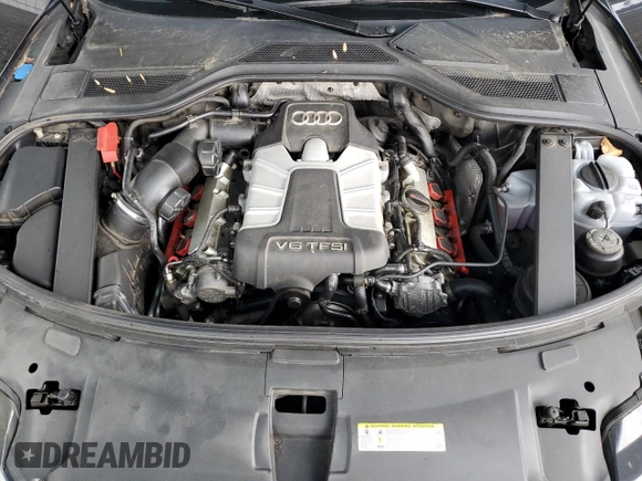 2013 Audi A8 3.0L z VIN WAURGAFD3DN029985, wystawiony jako Copart lot #60536355 z przebiegiem 198 176 mil mil oraz Czysty tytuł • Clean title. Historia ofert i sprzedaży dostępna na DreamBid. Obrazek 11.