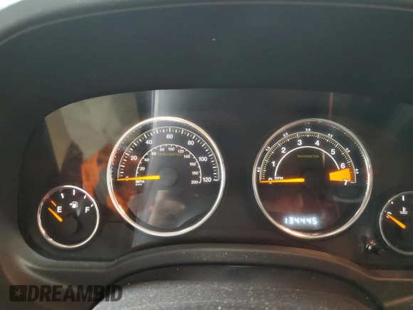 2015 Jeep Compass High Altitude Edition with VIN 1C4NJDEB0FD303141, listed as a Copart auction lot 49101085 with 134,445 mi miles and Salvage Title. Bid and sale history available at carsss.com. Image 9.