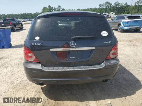 2008 Mercedes-Benz R 3.5L with VIN 4JGCB65E08A076771, listed as a Copart auction lot 57267195 with 201,118 mi miles and Salvage title. Bid and sale history available at DreamBid. Image 6.