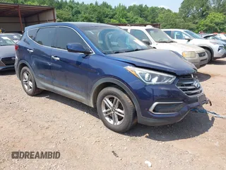 2018 Hyundai Santa Fe 2.4L with VIN 5XYZT3LB6JG513472, listed as a IAAI auction lot 42401987 with 162,482 mi miles and . Bid and sale history available at DreamBid. Image 1.