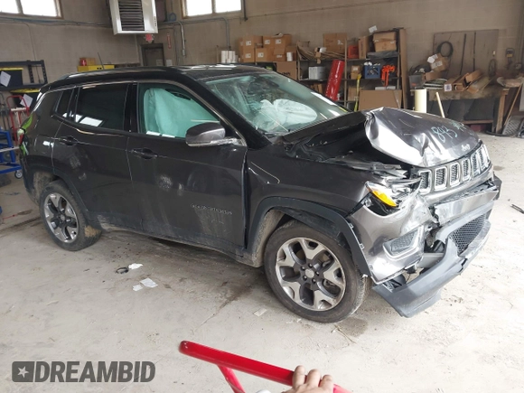 2019 Jeep Compass Limited с VIN 3C4NJDCB1KT787554, выставлен на аукционе IAAI как лот 41908270 с пробегом 89 641 миль миль и . История ставок и продаж доступна на DreamBid. Изображение 1.