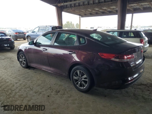 2016 Kia Optima LX Turbo with VIN 5XXGT4L11GG036452, listed as a Copart auction lot 50985605 with 106,581 mi miles and Clean Title. Bid and sale history available at carsss.com. Image 2.