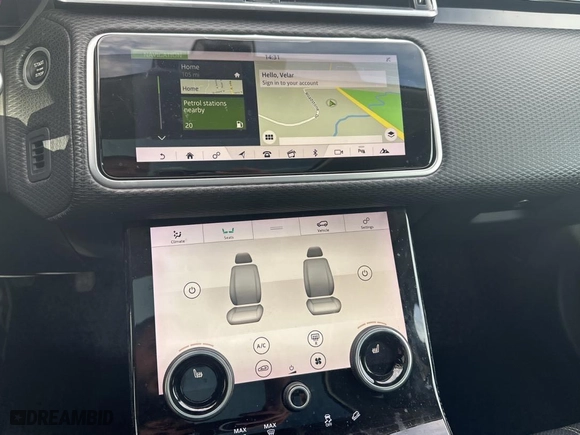 2018 Land Rover Range Rover Velar S with VIN SALYB2RNXJA735046, listed as a Copart auction lot 88530435 with 117,238 mi miles and Clean Title. Bid and sale history available at carsss.com. Image 9.