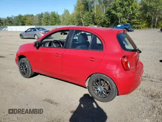 2017 Nissan Micra S z VIN 3N1CK3CP1HL264556, wystawiony jako Copart lot #73028354 z przebiegiem 75 857 mil mil oraz Tytuł czysty. Historia ofert i sprzedaży dostępna na DreamBid. Obrazek 2.