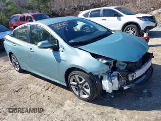 2017 Toyota Prius Two with VIN JTDKARFUXH3052105, listed as a IAAI auction lot 41980889 with 23,753 mi miles. Bid and sale history available at carsss.com. Image 1.