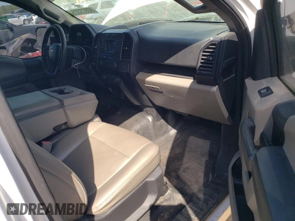2017 Ford F-150 XL with VIN 1FTMF1CF1HKC39076, listed as a Copart auction lot 50823325 with 145,920 mi miles and Salvage Title. Bid and sale history available at carsss.com. Image 8.