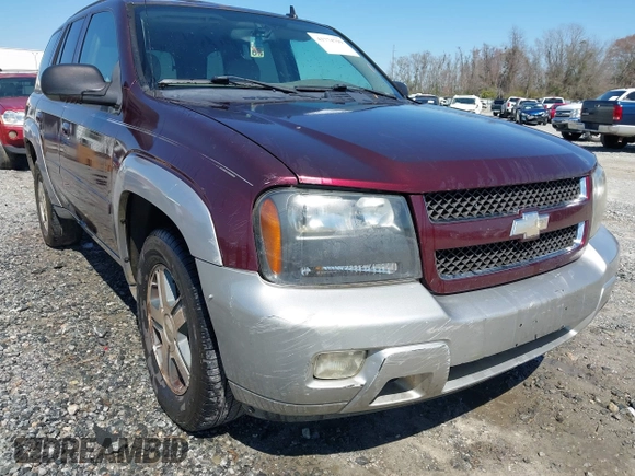2006 Chevrolet TrailBlazer LT with VIN 1GNES13M262161488, listed as a IAAI auction lot 41774799 with 214,132 mi miles. Bid and sale history available at carsss.com. Image 6.