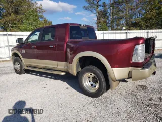 2017 Ram 3500 Longhorn with VIN 3C63RRNLXHG576476, listed as a Copart auction lot 74618644 with 72,653 mi miles and Salvage Title. Bid and sale history available at carsss.com. Image 2.