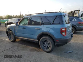 2023 Ford Bronco Sport Big Bend with VIN 3FMCR9B63PRD50754, listed as a Copart auction lot 54264545 with 26,372 mi miles and Salvage title. Bid and sale history available at DreamBid. Image 2.