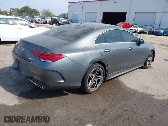 2019 Mercedes-Benz CLS with VIN WDD2J5KB9KA032725, listed as a IAAI auction lot 41547080 with 1 mi miles. Bid and sale history available at carsss.com. Image 4.