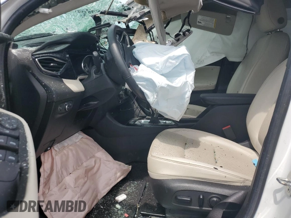 2023 Buick Encore GX Essence with VIN KL4MMFSL1PB007368, listed as a Copart auction lot 57029995 with Not provided miles and Salvage title. Bid and sale history available at DreamBid. Image 7.
