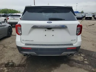 2023 Ford Explorer Platinum with VIN 1FM5K8HC2PGA06425, listed as a Copart auction lot 57031375 with 42,066 mi miles and Clean title. Bid and sale history available at DreamBid. Image 6.