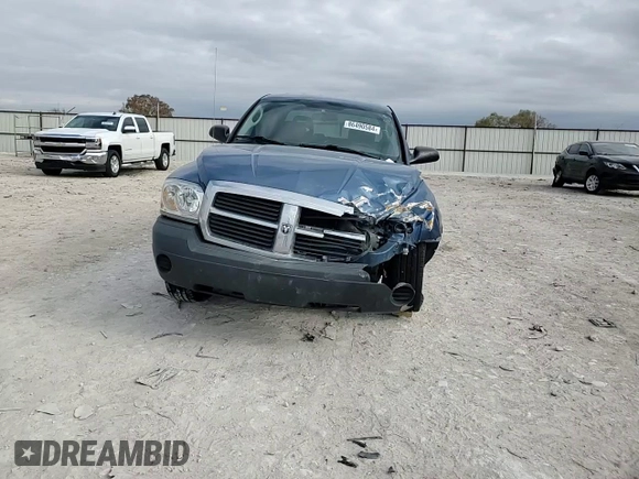 2005 Dodge Dakota ST with VIN 1D7HE28K65S250141, listed as a Copart auction lot 86490584 with 217,766 mi miles and Salvage Title. Bid and sale history available at DreamBid. Image 10.