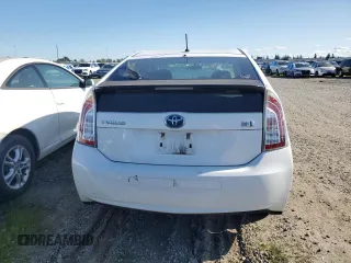 2013 Toyota Prius One with VIN JTDKN3DU9D5557507, listed as a Copart auction lot 52367125 with 45,178 mi miles and Clean Title. Bid and sale history available at carsss.com. Image 6.