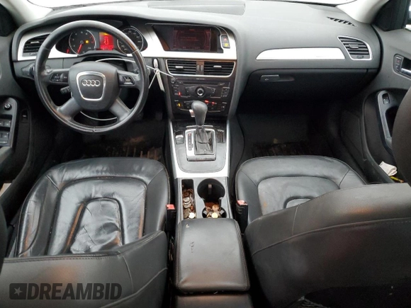 2009 Audi A4 2.0T Prem with VIN WAUVF78K19A189104, listed as a Copart auction lot 85190634 with 208,678 mi miles and Salvage Title. Bid and sale history available at carsss.com. Image 8.