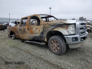 2014 Ford F-250 XL with VIN 1FT7W2BT4EEA42844, listed as a Copart auction lot 79709914 with Not provided miles and Non repairable. Bid and sale history available at DreamBid. Image 4.