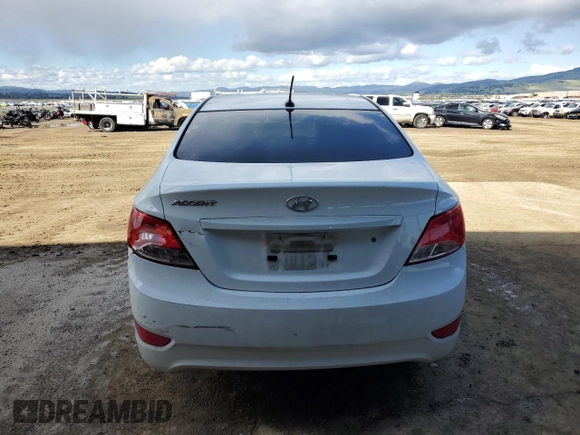 2017 Hyundai Accent SE with VIN KMHCT4AEXHU194381, listed as a Copart auction lot 48722175 with 143,988 mi miles and Salvage Title. Bid and sale history available at carsss.com. Image 6.