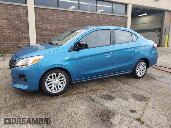 2024 Mitsubishi Mirage ES with VIN ML32FUFJ0RHF07709, listed as a Copart auction lot 66432275 with 17,950 mi miles and Clean title. Bid and sale history available at DreamBid. Image 1.