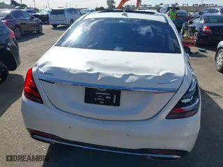 2018 Mercedes-Benz S-Class S 450 with VIN WDDUG6GB0JA354755, listed as a IAAI auction lot 41686139 with 119,876 mi miles. Bid and sale history available at carsss.com. Image 17.