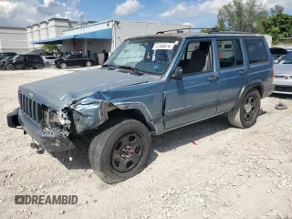 1999 Jeep Cherokee Sport with VIN 1J4FT68S6XL564281, listed as a Copart auction lot 72193874 with 0 mi miles and Salvage Title. Bid and sale history available at carsss.com. Image 1.