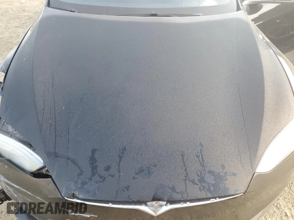 2017 Tesla Model S 100D with VIN 5YJSA1E27HF185487, listed as a Copart auction lot 47979455 with 184,987 mi miles and Salvage Title. Bid and sale history available at DreamBid. Image 13.