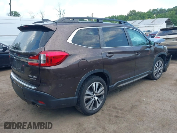 2020 Subaru Ascent Limited with VIN 4S4WMALD6L3400243, listed as a IAAI auction lot 42593197 with 49,465 mi miles and . Bid and sale history available at DreamBid. Image 4.