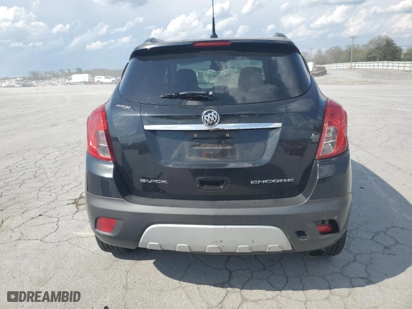 2014 Buick Encore Leather with VIN KL4CJCSB9EB591249, listed as a Copart auction lot 52566875 with 155,367 mi miles and Clean Title. Bid and sale history available at carsss.com. Image 6.