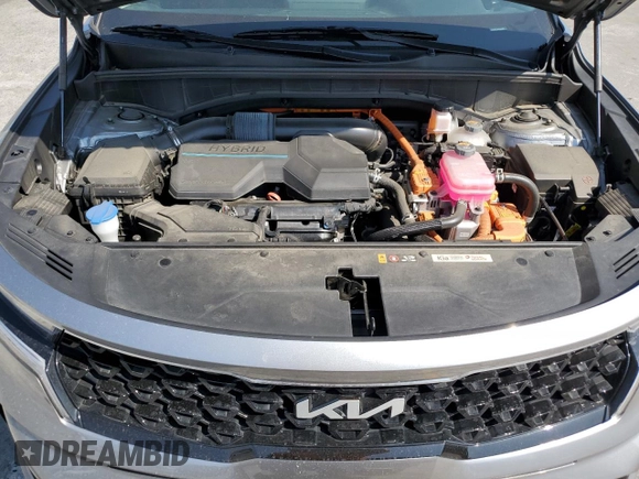 2023 Kia Sorento EX с VIN KNDRH4LGXP5194632, выставлен на аукционе Copart как лот 58979545 с пробегом 23 591 миль миль и Списание • Salvage title. История ставок и продаж доступна на DreamBid. Изображение 12.