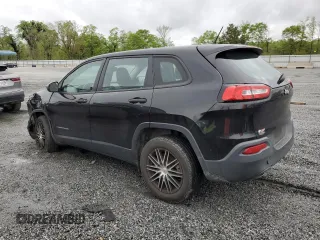 2016 Jeep Cherokee Sport with VIN 1C4PJLAB1GW136898, listed as a Copart auction lot 51580045 with 205,411 mi miles and Salvage Title. Bid and sale history available at carsss.com. Image 2.