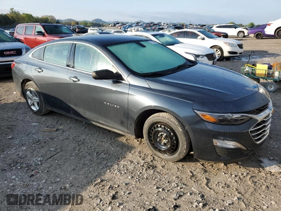 2020 Chevrolet Malibu LS with VIN 1G1ZB5ST5LF133241, listed as a Copart auction lot 51934895 with 63,355 mi miles and Salvage Title. Bid and sale history available at DreamBid. Image 4.
