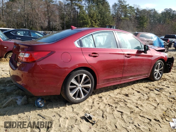 2018 Subaru Legacy Limited with VIN 4S3BNAK68J3006839, listed as a Copart auction lot 44328584 with 48,724 mi miles. Bid and sale history available at carsss.com. Image 3.
