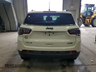 2021 Jeep Compass Altitude with VIN 3C4NJDBB4MT520798, listed as a Copart auction lot 58846915 with 51,819 mi miles and Non repairable. Bid and sale history available at DreamBid. Image 6.