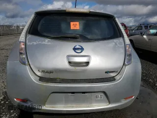 2011 Nissan LEAF SL-e with VIN JN1AZ0CP1BT007191, listed as a Copart auction lot 47877665 with 66,057 mi miles and Clean Title. Bid and sale history available at carsss.com. Image 6.