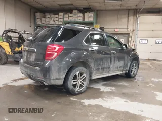 2016 Chevrolet Equinox LTZ with VIN 2GNFLGE35G6120379, listed as a IAAI auction lot 41595354 with 112,413 mi miles. Bid and sale history available at carsss.com. Image 4.