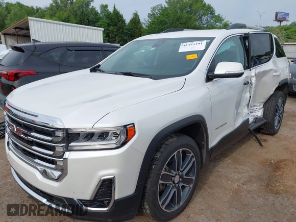 2020 GMC Acadia SLT with VIN 1GKKNMLSXLZ119466, listed as a IAAI auction lot 42455191 with 40,447 mi miles and . Bid and sale history available at DreamBid. Image 2.