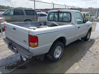 1997 Ford Ranger XLT with VIN 1FTCR10A9VUC47955, listed as a IAAI auction lot 42144050 with 213,615 mi miles and . Bid and sale history available at DreamBid. Image 4.