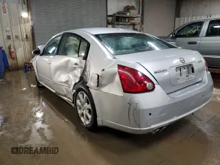 2008 Nissan Maxima SE with VIN 1N4BA41EX8C801641, listed as a Copart auction lot 50396645 with 194,757 mi miles and Salvage title. Bid and sale history available at DreamBid. Image 2.