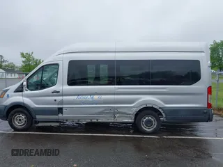 2017 Ford Transit with VIN 1FTBW3XM6HKB35503, listed as a IAAI auction lot 42202638 with 220,438 mi miles. Bid and sale history available at carsss.com. Image 14.