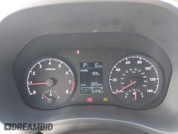 2020 Hyundai Accent SE with VIN 3KPC24A66LE119586, listed as a IAAI auction lot 41986764 with 64,248 mi miles and . Bid and sale history available at DreamBid. Image 7.